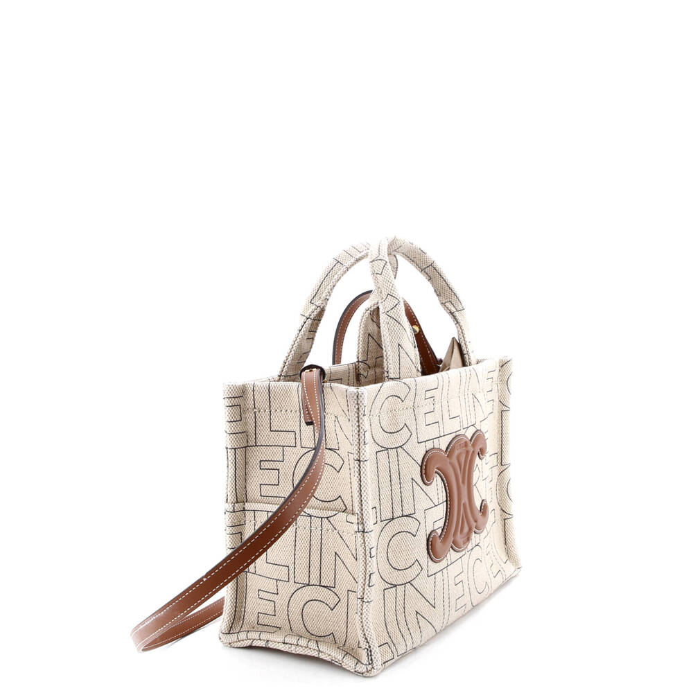 Celine Cabas Thais Tote Triomphe #204744C16B - Picture 2 of 7